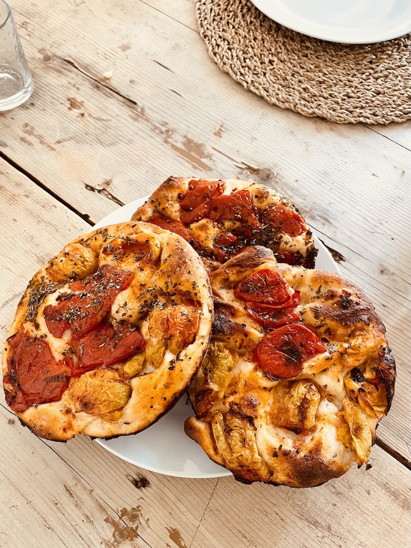 Focaccia z Bari Carbonara najlepsza jaką jadłam