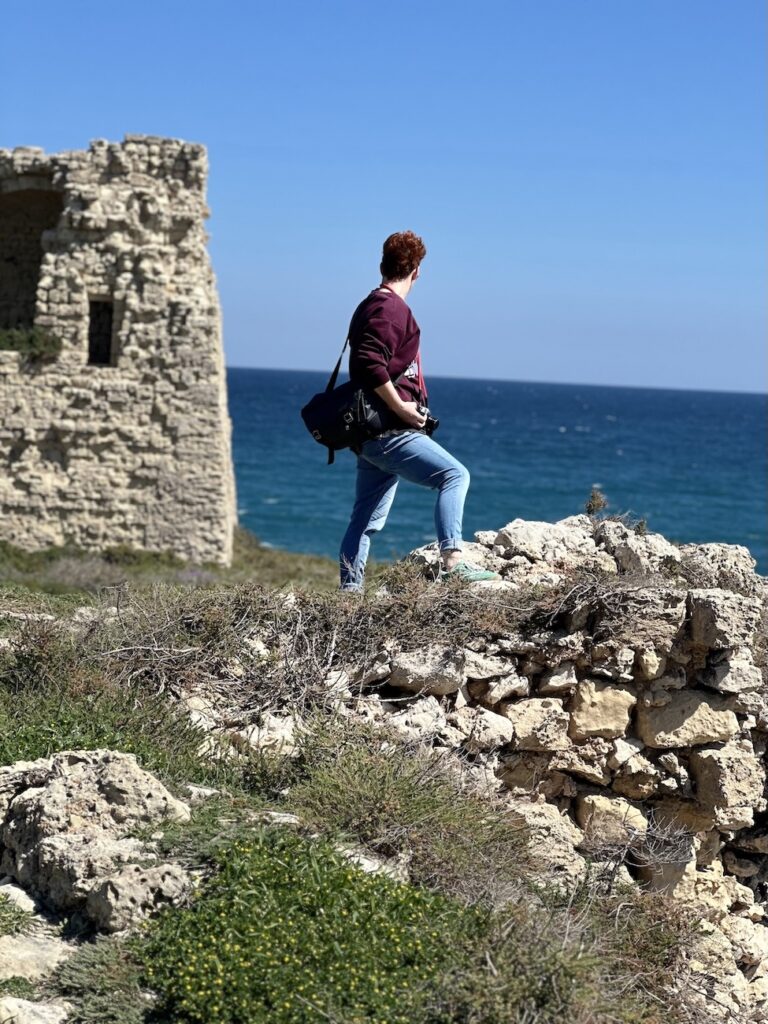 Torre di Maradico widok na morze